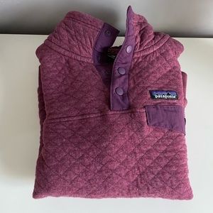 Quilted Snap Pullover
